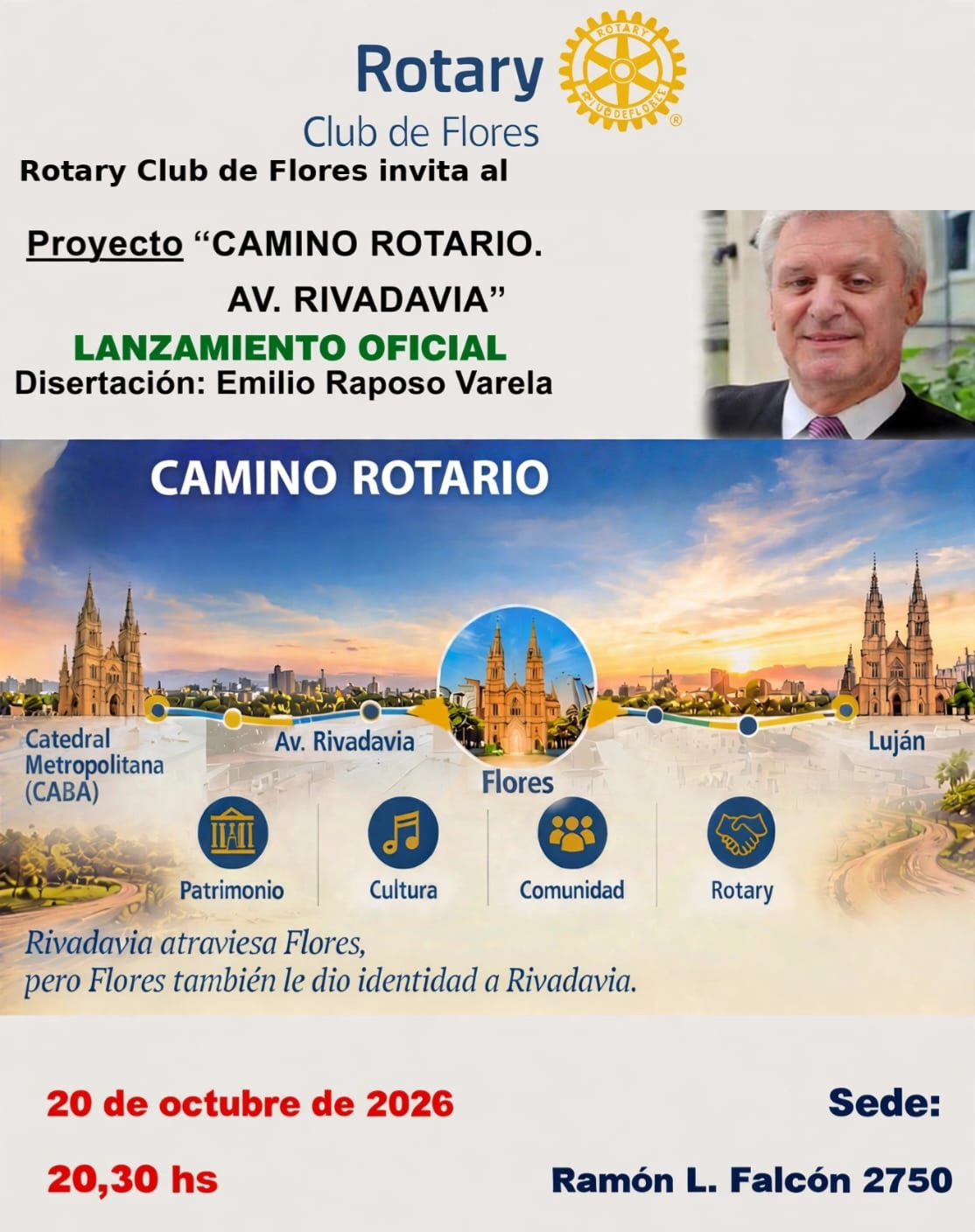 Proyecto -Camino Rotario Av. Rivadavia